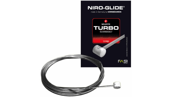 NIRO-GLIDE NIRO GLIDE TURBO BREMSZUG 2050MM, WALZNIPPEL