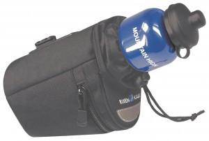 Satteltasche KLICKfix Micro Bottle Bag sw,9x14x15cm,1,5 ltr,100g, inkl. Adapter