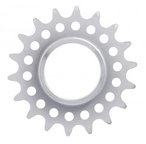XLC Single Speed Ritzel 1/8",18 Zähne mit Gewinde matt verchromt