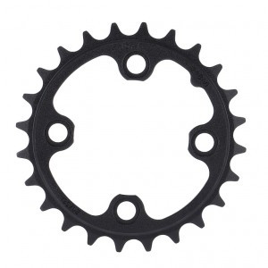 Kettenblatt SRAM MTB Legacy 64mm, 24 Z., Alu, schwarz, V1, 9/10-fach