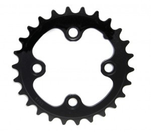 Kettenblatt SRAM MTB Legacy 64mm, 26 Z., Alu, blast black, V1