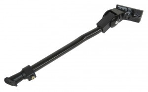 Seitenständer schwarz,20-28",Alu,verstellbar,Erstmont.