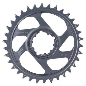 Kettenblatt SRAM X-Sync2 Eagle Boost 34 Z., Alu, grau, 12-f., DM, 3mm Offset