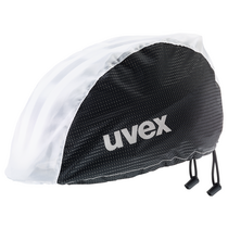UVEX Rain Cap Bike Black-white L / XL | S-M
