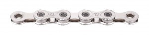 KMC KETTE X12 SILBER 1/2 X 11/128 126GL WAXED