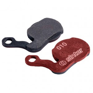 Scheibenbremsbelag Sinter 010 Magura organisch, MTB Standard, rot, VE=1 Paar