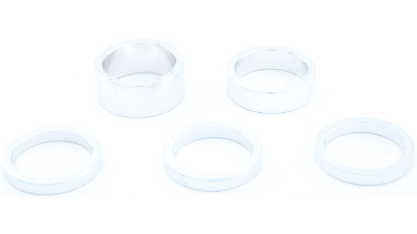 CONTEC CT SPACER SET SPALER 1 1/8 SILBER