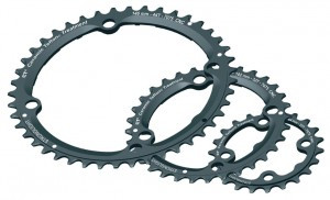 Kettenblatt Stronglight Type XTR 05/06 64mm, 22 Z. innen, Alu, schwarz, 9-fach