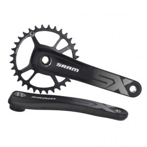 KRG SRAM SX Eagle PowerSpline 175mm,32Z,Alu/Stahl,sw,DM,11/12-f,X-Sync
