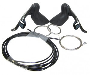 Schalt-Bremshebel Set SRAM Force22 links & rechts, 2x11-fach, schwarz