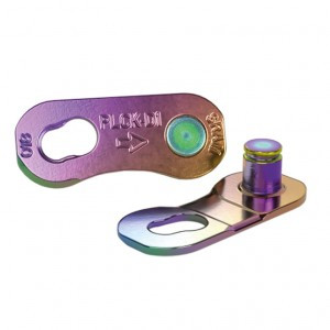 Kettenverschlussglied SRAM Road Flattop Set/4St. Rainbow, 12-fach, PowerLock D1
