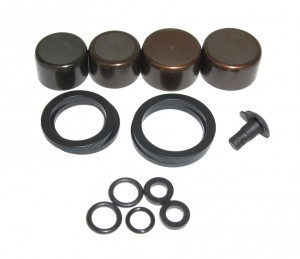 Bremssattel Piston Kit SRAM Guide Ult 2x16mm + 2x14mm, Dichtungen, O-Ringe
