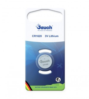 Batterie Jauch Knopfzelle CR1620 Lithium, 3,0 V, 75 mAh
