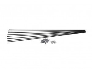 Speichenkit DT Swiss HX 1501 Spline 29 MY 19-22, VR + HR, schwarz