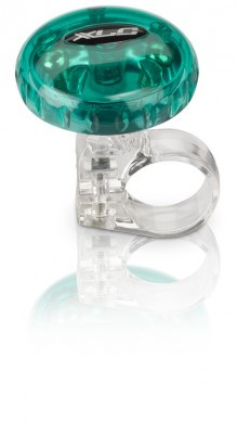 XLC Fahrradglocke DD-M12 grün transparent, Ø 36 mm