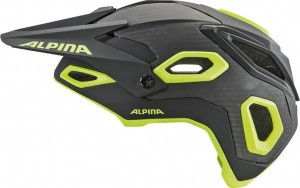 Fahrradhelm Alpina Rootage schwarz/neongelb matt, Gr.52-57cm