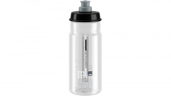 ELITE TRINKFLASCHE JET 550 ML KLAR / GRAU