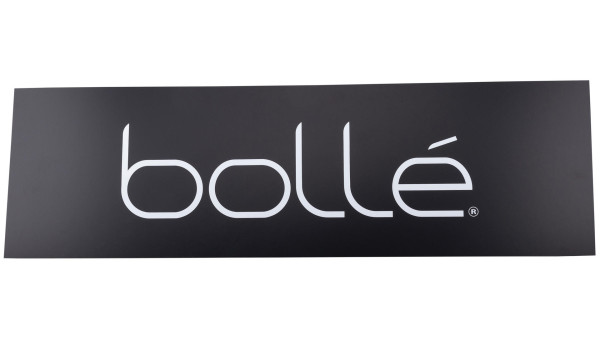 Bollé LOGOTAFEL BOLLE 3 MM PVC HARTSCHAUM 1000X300