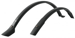 Steckbleche SKS Velo 42 Urban 28", 42mm, schwarz, ohne Streben