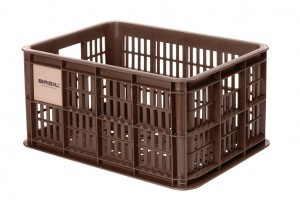 BASIL TRANSPORTKORB CRATE S,KUNST.17,5L,BROWN,95%RC
