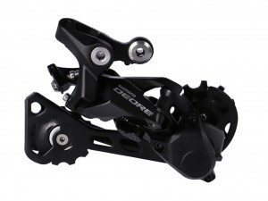 Schaltwerk Shimano Deore RD-M6000GS 10-fach, mittellanger Käfig, schwarz