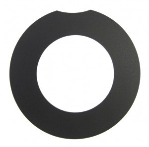 BOSCH Abdeckring Active/Performance schwarz rechts