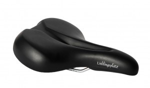 Bequemsattel P&P Lieblingsplatz 650 schwarz, Unisex, 265x205mm, ca. 496g