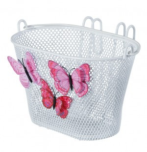 BASIL VR-KINDERKORB JAS- MIN-BUTTERFLY WEISS