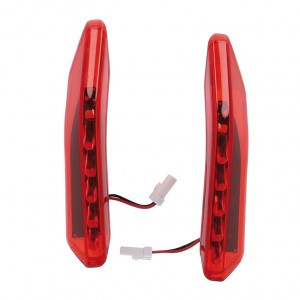 HAIBIKE Twin Tail Lights (TTL) Set AM für Ausfallendenmontage mit JST Kabel