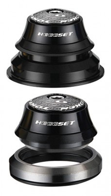 Steuersatz TOKEN hEGGset AHead 4in1 1 1/8" & Taper, schwarz (42/44mm)