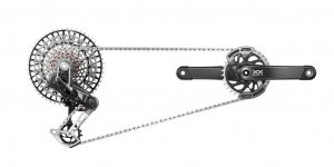 Schaltgr.set SRAM XX T-Type Eagle AXS PM DUB MTB Wide,165mm,32Z,XS-1297,10-52Z,PM