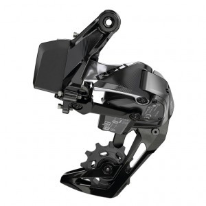 Schaltwerk SRAM Red XPLR eTap AXS D1 12-fach, mittlerer Käfig, schwarz, Alu