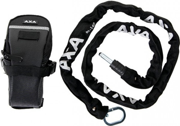 AXA EINSTECKKETTE RLC 140 CM INKL. TASCHE SW