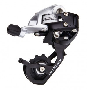Schaltwerk SRAM Rival22 11-fach, mittlerer Käfig, schwarz, Alu