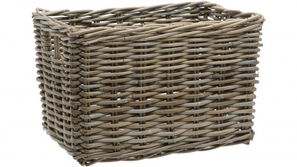 NEW LOOXS RATTAN KORB BRISBANE LARGE", GREY