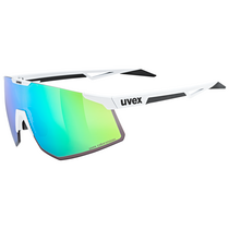 UVEX Pace Perform CV White Matt / Glossy Green | One Size