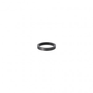 XLC A-Head Spacer schwarz 5 mm, 1 1/8", Carbon