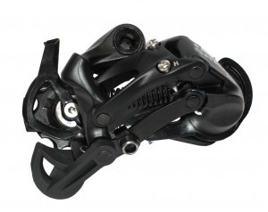 Schaltwerk SRAM X5 8/9-fach, mittlerer Käfig, schwarz, Alu