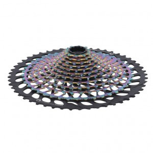 Zahnkranz-Kassette SRAM XG-1299 Eagle 12-fach, 10-52 Zähne, XD-Body, rainbow
