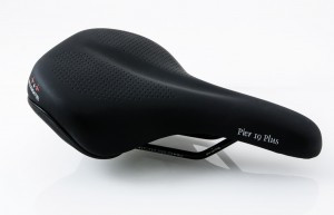 Bequemsattel P&P Pier 19 Plus 519P schwarz, Unisex, 260x185mm, ca. 430g