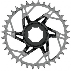 Kettenblatt SRAM T-Type XX 36 Z., Alu, sw/si, 12-f., DM, für Brose