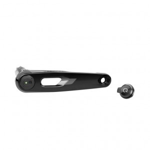 linker Arm Powerm. Spindle SRAM Rival E1 165mm, schwarz, Alu, DM, E1, DUB