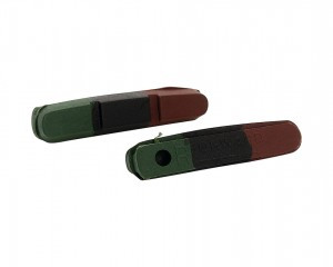 XLC Ersatzbremsgummis BS-X01 4er Set, 55mm, Shim. 3-farbig