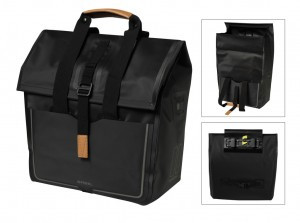 BASIL SHOPPINGTASCHE URBAN DRY, MATT BLACK