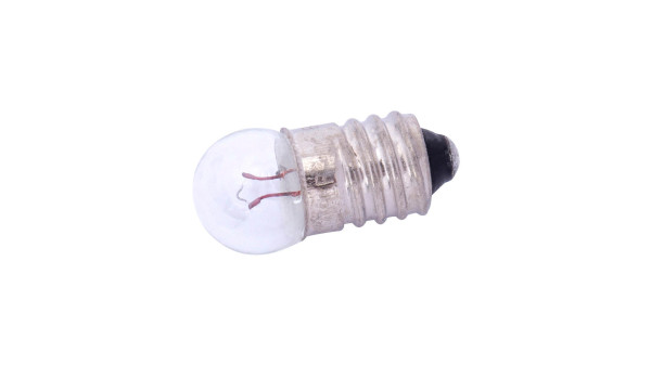 Messingschlager GLUEHLAMPE 6V, 0,6W IMPORT, M PRUEFZEICHEN