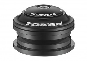 Steuersatz TOKEN MTX-Serie AHead 1 1/8" Taper 1.5", schwarz (44/56mm)