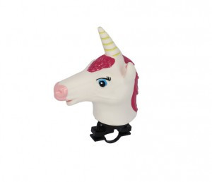 XLC Kinderhupe Einhorn für Lenkerbefestigung