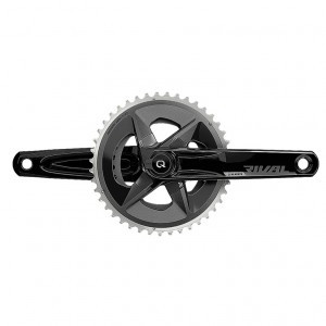 Powerm.SRAM Rival D1 Quarq Road DUB Wide 172.5mm,43-30Z,Yaw,12f,94BCD,47.5,alu,DM