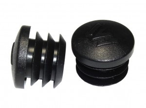 Lenkerendstopfen Ergotec für Hornbar 17mm, zum Einschlagen, schwarz, Paar