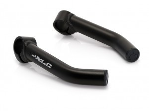XLC Bar-Ends gebogen BE-A01 140mm, schwarz/matt